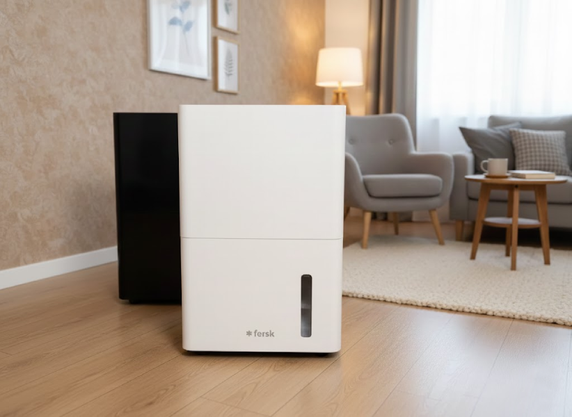 Osuszacze powietrza Fersk Torr 30. Biały i szary